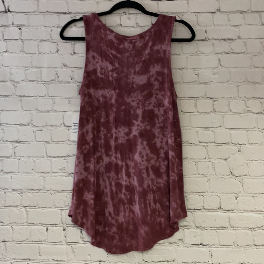 New Old Navy Pink/Purple Tie Dye Tank Top - Picture 5 of 5